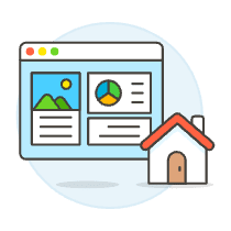 Homepage Ui Illustration from UX Colors Set