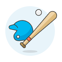 Baseball Illustration from UX Colors Set