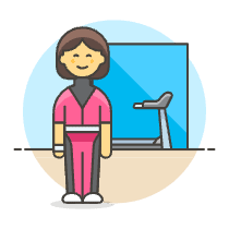 Outfit Gym 3 Illustration from UX Colors Set