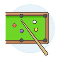 Sports Pool 2 Illustration from UX Colors Set