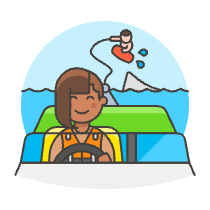 Wakeboarding 5 Illustration from UX Colors Set