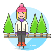Ice Skate 10 Illustration from UX Colors Set