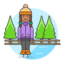 Ice Skate 11 Illustration from UX Colors Set