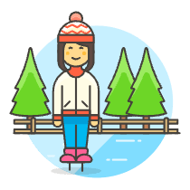 Ice Skate 12 Illustration from UX Colors Set