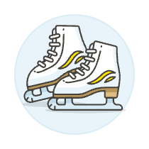 Sport Skating Illustration from UX Colors Set