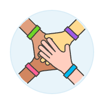 Collaborated Effort 1 Illustration from UX Colors Set
