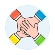 Collaborated Effort 3 Illustration from UX Colors Set