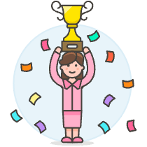 Promotion Trophy 2 2 Illustration from UX Colors Set
