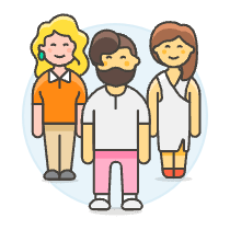 Coworker 3 3 Illustration from UX Colors Set