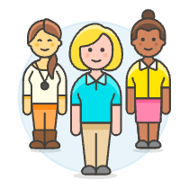 Coworker 3 4 Illustration from UX Colors Set