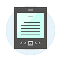 Audio Reading Book Illustration from UX Colors Set