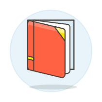 Closing Book Illustration from UX Colors Set