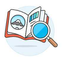 Search Magazine Illustration from UX Colors Set