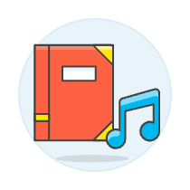 Music Note Illustration from UX Colors Set
