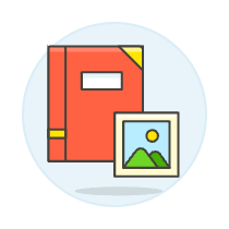 Photo Note Illustration from UX Colors Set