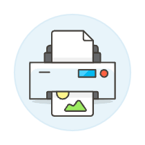 Image Print Illustration from UX Colors Set