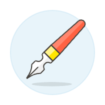 Dip Pen Illustration from UX Colors Set