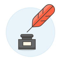Ink Quill Illustration from UX Colors Set