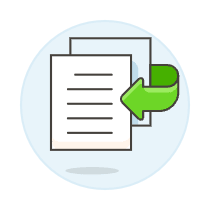 Arrange Doc Illustration from UX Colors Set