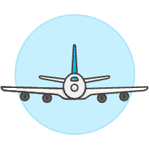 Airplane 6 Illustration from UX Colors Set