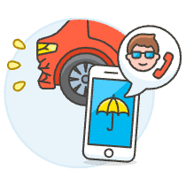 Insurance Agent 1 Illustration from UX Colors Set