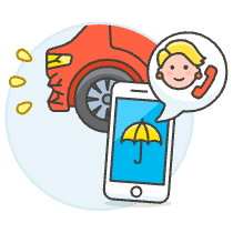 Insurance Agent 4 Illustration from UX Colors Set