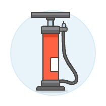 Air Pump Illustration from UX Colors Set