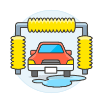 Car Wash Illustration from UX Colors Set