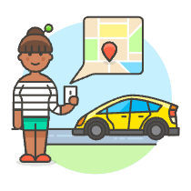 Pickup Point 5 Illustration from UX Colors Set