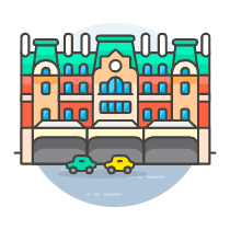 Railway Station 2 Illustration from UX Colors Set