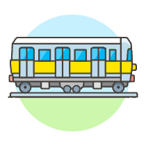 Wagon Train Illustration from UX Colors Set