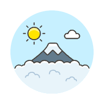 Fuji Illustration from UX Colors Set