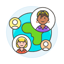 International Network 6 Illustration from UX Colors Set