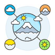 Weather Information Illustration from UX Colors Set