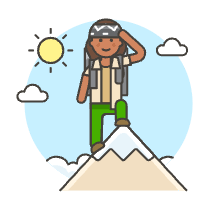 Avdenture Trip 6 Illustration from UX Colors Set