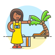 Beach Trip 2 Illustration from UX Colors Set