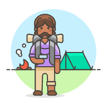 Hiking Trip 5 Illustration from UX Colors Set