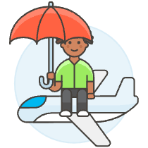 Travel Insurance 3 Illustration from UX Colors Set