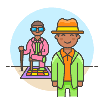 Budget Fashionist 2 1 Illustration from UX Colors Set