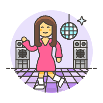 Disco Dancer 2 Illustration from UX Colors Set