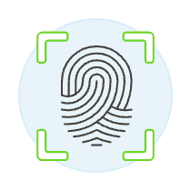 Fingerprint Scan 2 Illustration from UX Colors Set