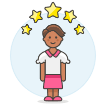 Avatar Star 4 Illustration from UX Colors Set