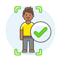 Avatar Check 2 2 Illustration from UX Colors Set