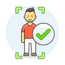 Avatar Check 2 3 Illustration from UX Colors Set
