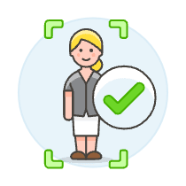 Avatar Check 2 5 Illustration from UX Colors Set