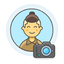 Photographer 2 Illustration from UX Colors Set