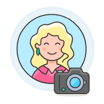 Photographer 3 Illustration from UX Colors Set