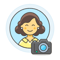 Photographer 4 Illustration from UX Colors Set