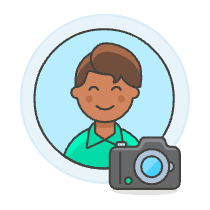Photographer 6 Illustration from UX Colors Set