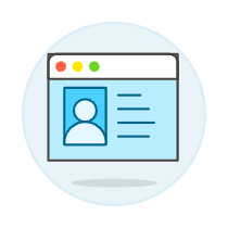 Browser Window Illustration from UX Colors Set